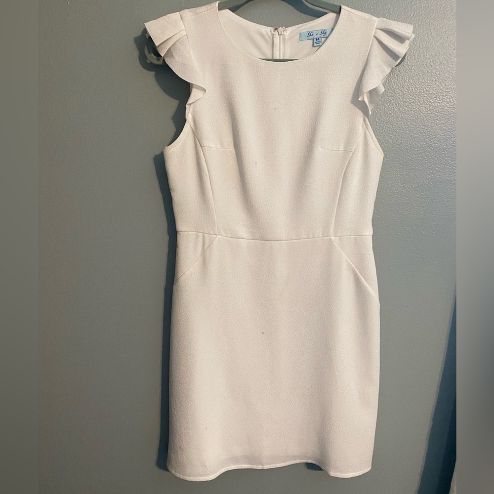 She & Sky white bridal dress - size M